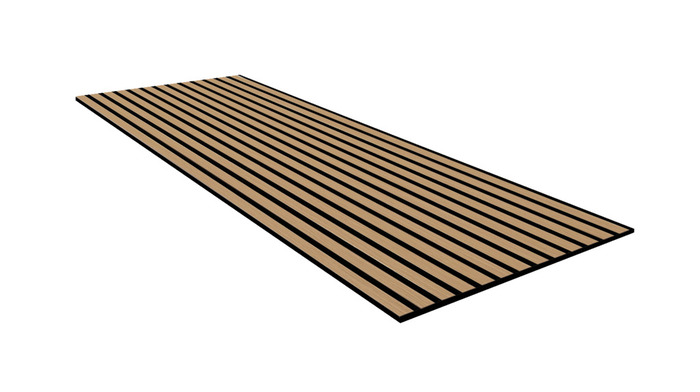 Jangal Modular Wall akustikpanel 104 x 52 cm - Davert Oak
